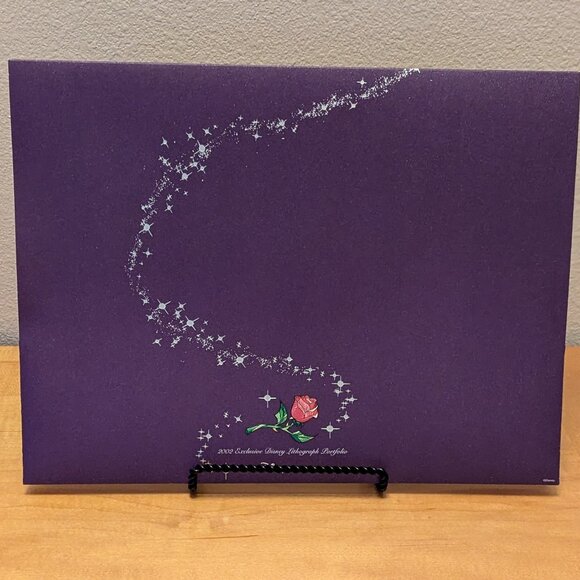 Walt Disney "Beauty and the Beast" Excusive Commemorative Lithograph Portfolio - Picture 3 of 10